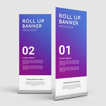 Замовити мобільний стенд Roll-up (Рол ап) Київ Пронто Принт