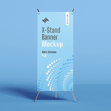 Заказать Х-баннер “Паук” в Киеве от Пронто Принт