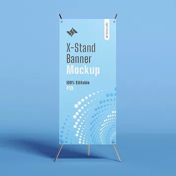 Заказать Х-баннер “Паук” в Киеве от Пронто Принт