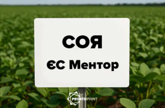 Стійкі аграрні таблички з УФ-друком для ідентифікації посівів у польових умовах