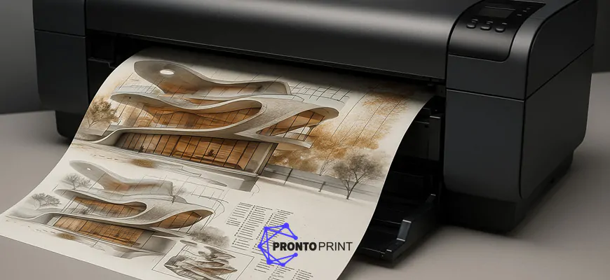 Печать дипломного проекта для архитектурного ВУЗа Киев