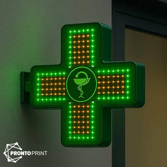 Замовити аптечну вивіску у Києві – світлові та фасадні рішення