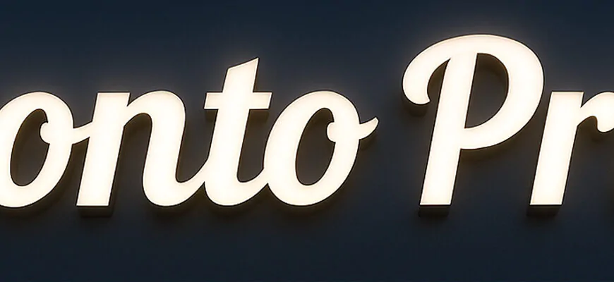 Ціна обємних літер у Києві на фасаді магазину